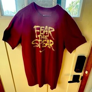 Nike Garnet and Gold Fear the Spear Florida State T-shirt